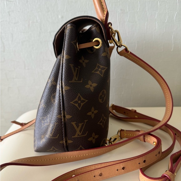 Montsouris NM Backpack Monogram Canvas with Leather BB - Picture 3 of 8